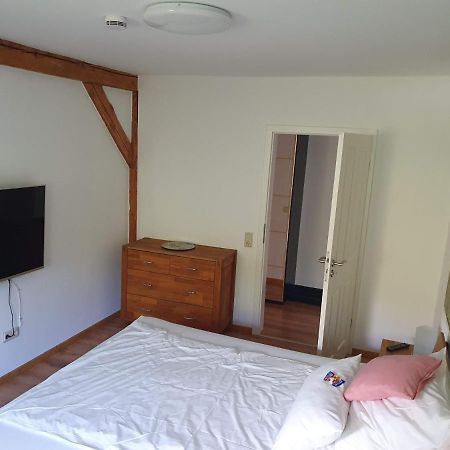 Kornhaus - Schoene Ferienwohnung Mit Pool, Kamin Und Terrasse Göttingen Kültér fotó