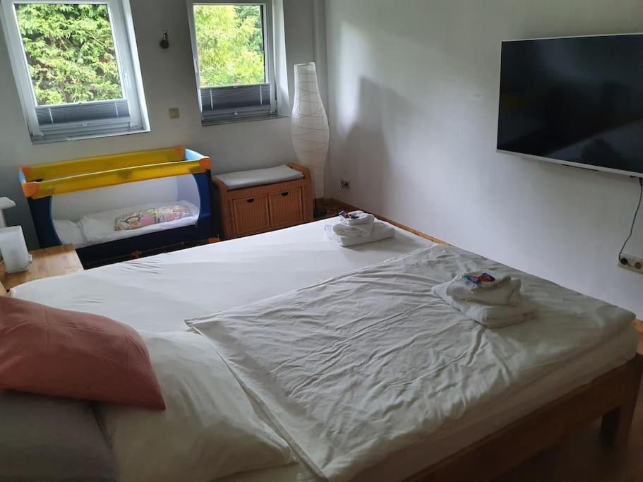 Kornhaus - Schoene Ferienwohnung Mit Pool, Kamin Und Terrasse Göttingen Kültér fotó