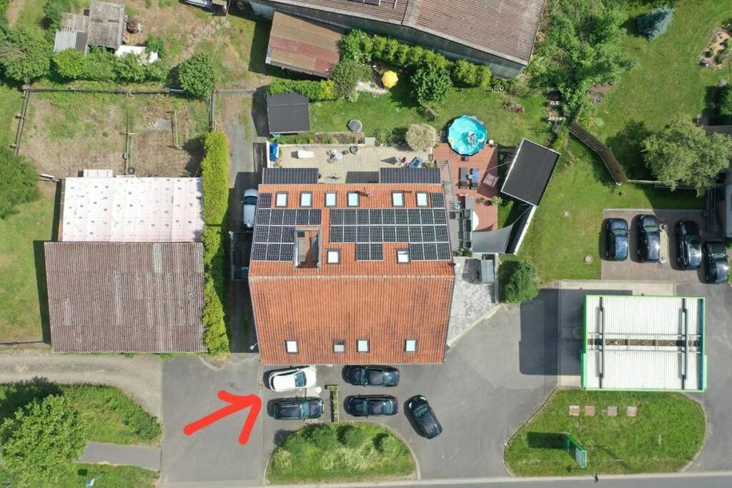 Kornhaus - Schoene Ferienwohnung Mit Pool, Kamin Und Terrasse Göttingen Kültér fotó